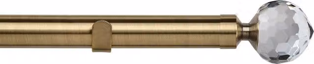 Terrys Bella 28mm Eyelet Curtain Pole in Gold and Bronze