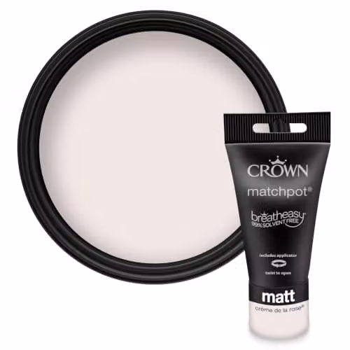 Crown Creame Da La Rose Matt Beige 40ml Matchpot