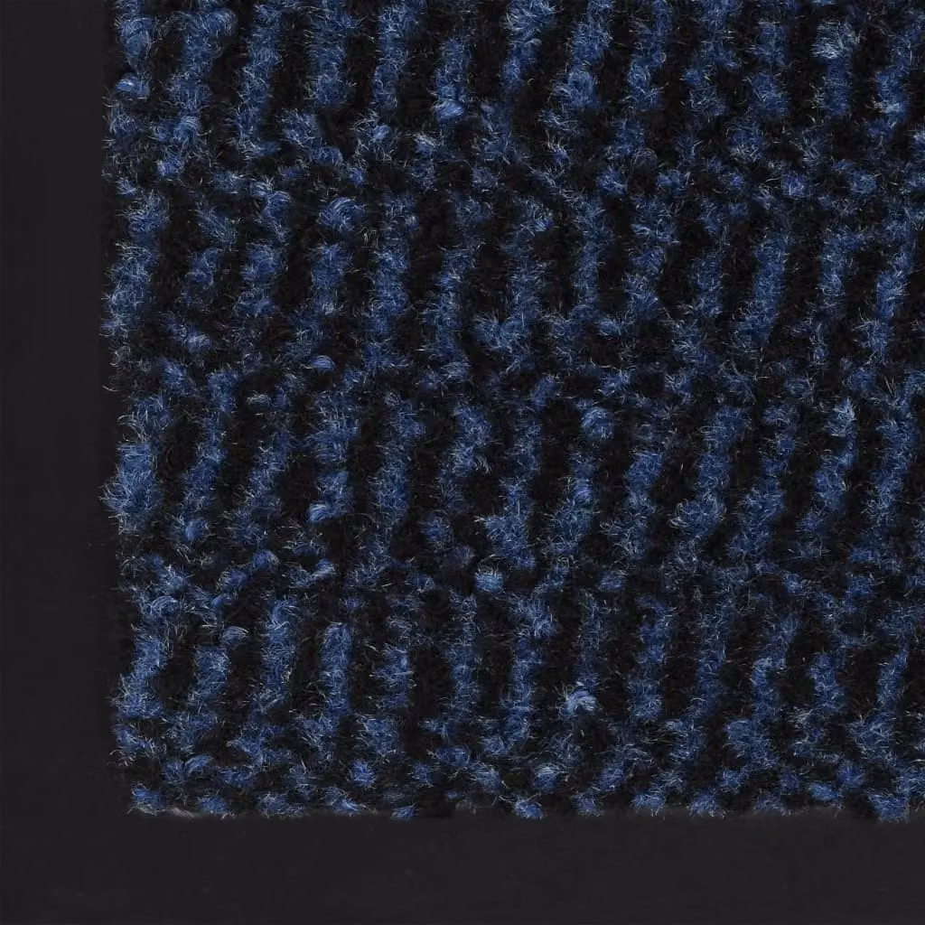 Berkfield Home Rectangular Tufted Dust Control Mat, Blue, W: 60 cm, D: 40 cm – 3