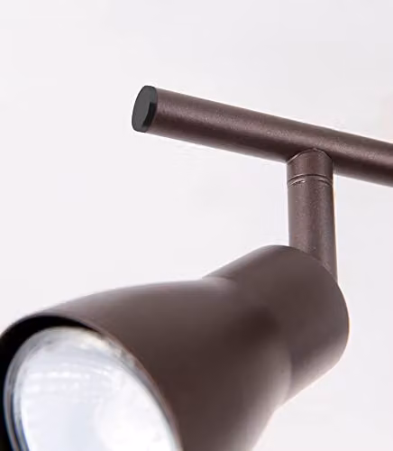 Netlighting Safran Triple Spotlight in Brown with 3x GU10 Adjustable Lamps – 4