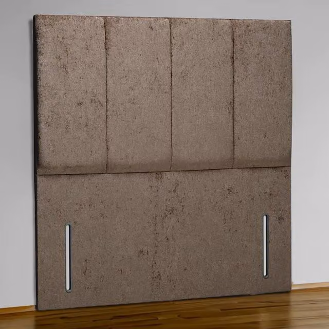 Divan Base Direct Arezzo Floor Standing Upholstered 3FT Headboard in Brown