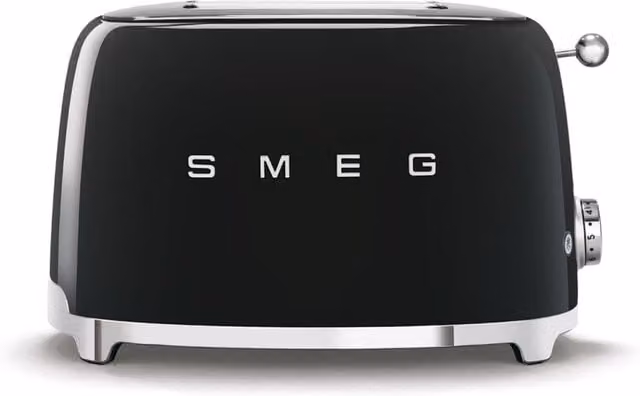 Smeg 2 Slice Toaster in Black – 1