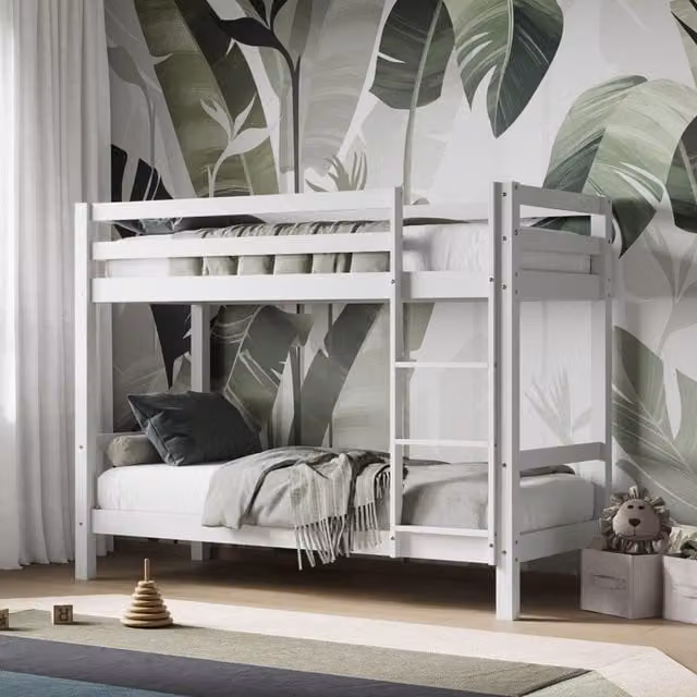 Callisto Shorty Bunk Bed in White