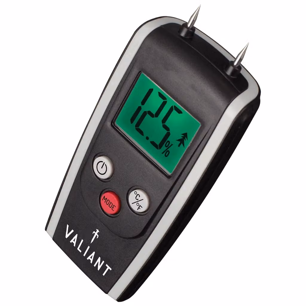 Valiant Vanquish Stove Fan in Red and Black with Magnetic Thermometer and Moisture Meter for Stoves and Log Burners – 5