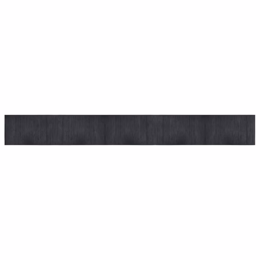 Berkfield Home Rectangular Bamboo Rug in Grey, W: 60 cm, L: 500 cm – 2