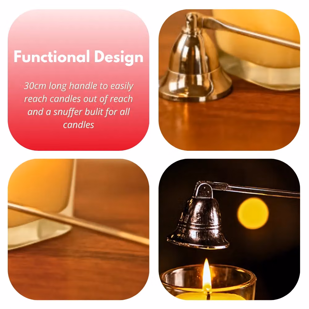 Marco Paul Stag Metal Handle Candle Snuffer in Silver – 5