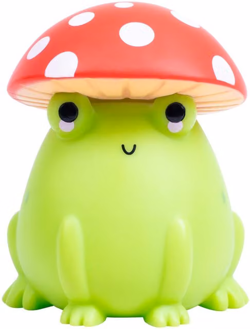 Fizz Creations Maurice The Mushroom Frog LED Mood Light in Green and Multicolour