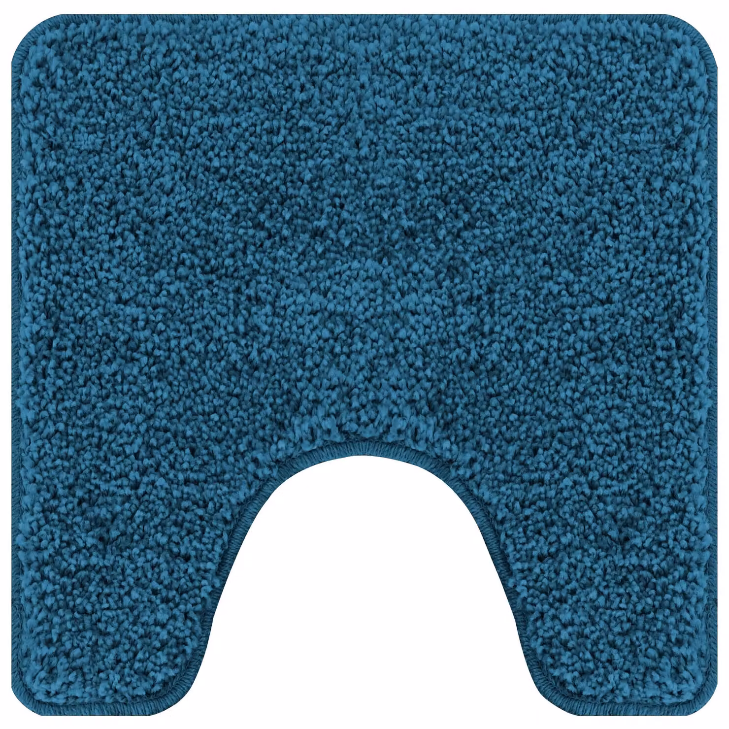 Berkfield Home U-Shaped Non-Slip Bath Mat, Blue, W/D/H: 50 x 50 x 1 cm – 2