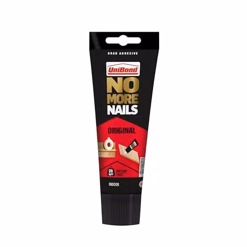 Unibond No More Nails Original Construction Adhesive, White, 175 ml – 2