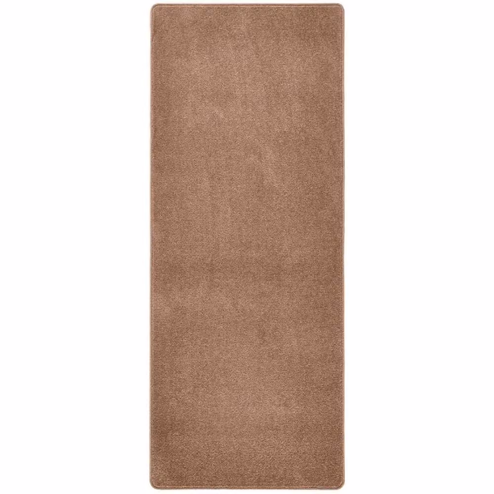 THE RUGS Uni Colours Modern Plain Brown Polypropylene Area Rug, W/D: 100 x 150 cm – 4