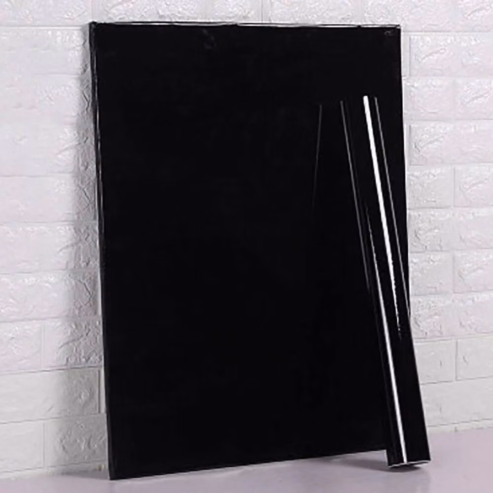 PAWNORA Self Adhesive Vinyl Film Sticker in Black, W: 60 cm, L: 5 m – 2