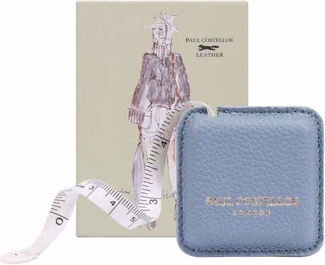 Paul Costelloe INO Leather Tape Measure in Blue – 1