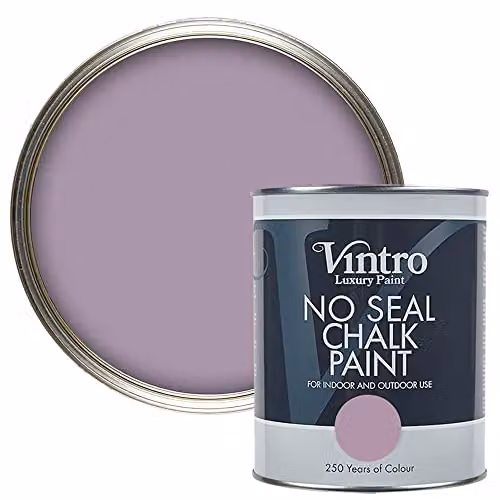 Vintro No Seal Chalk Paint in Purple Amethyst, 1 Litre