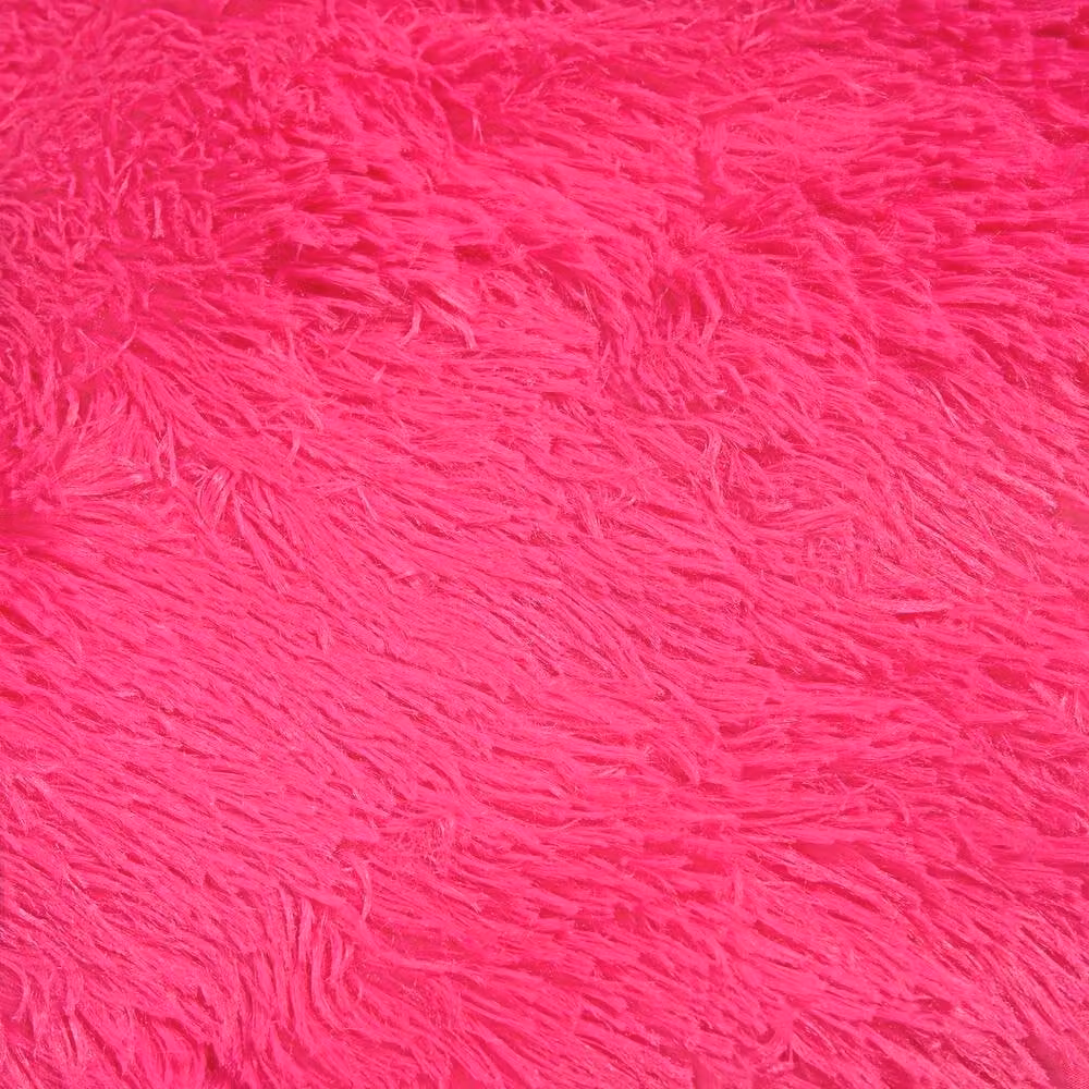 OHS Fluffy Fleece Sensory Sleep Therapy Weighted Blanket in Bright Pink, W: 150 cm, D: 200 cm, 8kg – 2