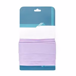 Neel Blue Grosgrain Polyester Ribbon, Width: 3.8 cm, Length: 10 m