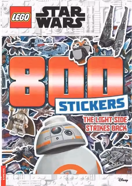 Lego Star Wars Disney Multicolour Stickers, 800 Pieces
