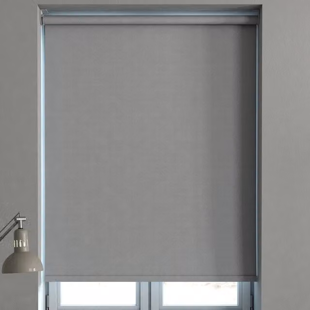 Terrys Denim Blackout Roller Blind in Grey