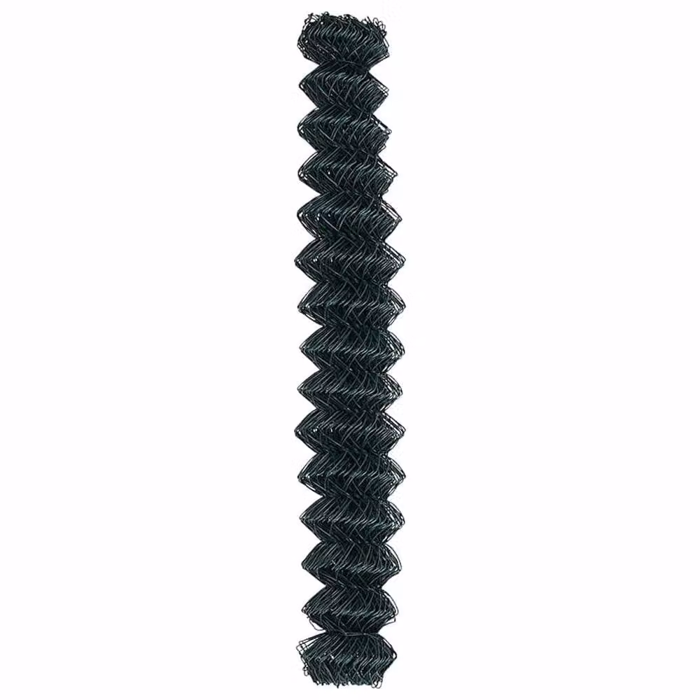 Berkfield Home Green PVC Coated Galvanised Steel Chain Link Fence, H: 1.6 m x W: 10 m – 4