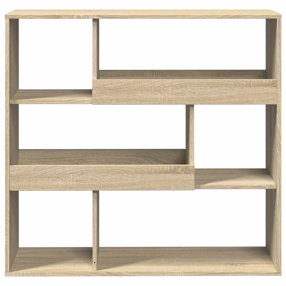 Berkfield Home Sonoma Oak Room Divider in Brown, W/D/H: 100 x 33 x 94.5 cm – 4