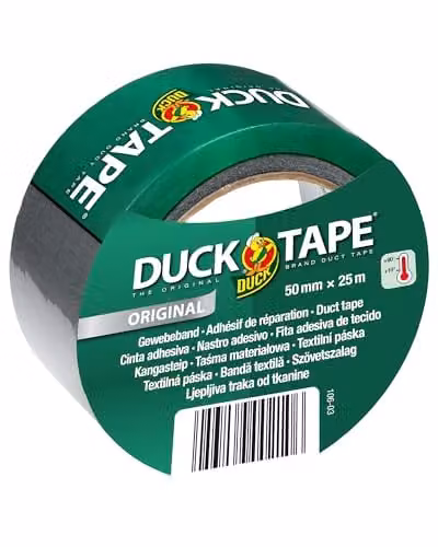 Duck Original Silver Cloth Duct Tape W/H: 50 mm x 25 m – 1