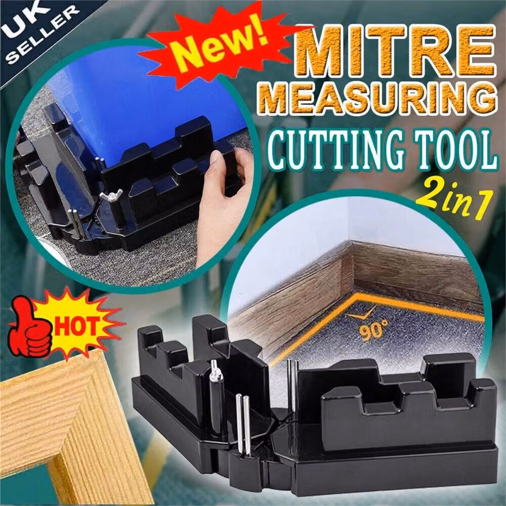 Nordara Mitre Measuring and Cutting Tool 2 in 1 Pipeline Woodworking Tool in Black – 4