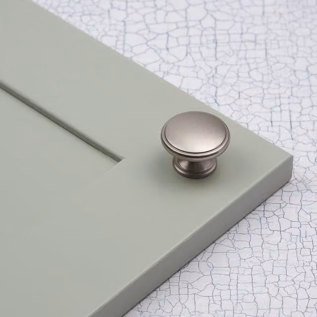 Handle & Home Classic Shaker Cup Handle in Brushed Nickel Zinc Alloy