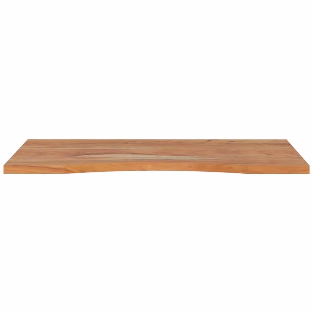 Berkfield Home Beautiful Rectangular Solid Wood Acacia Desk Top, Brown, W: 100 cm, D: 50 cm, H: 2.5 cm – 3