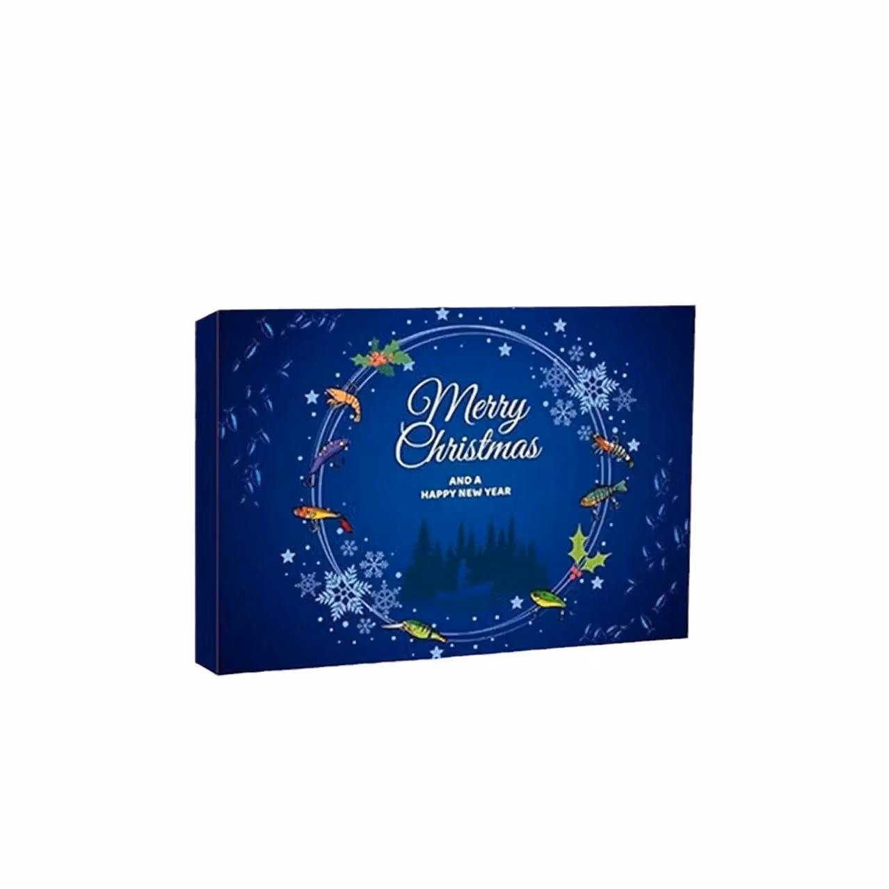 Leaper Christmas Fishing Lure Advent Calendar in Dark Blue – 3