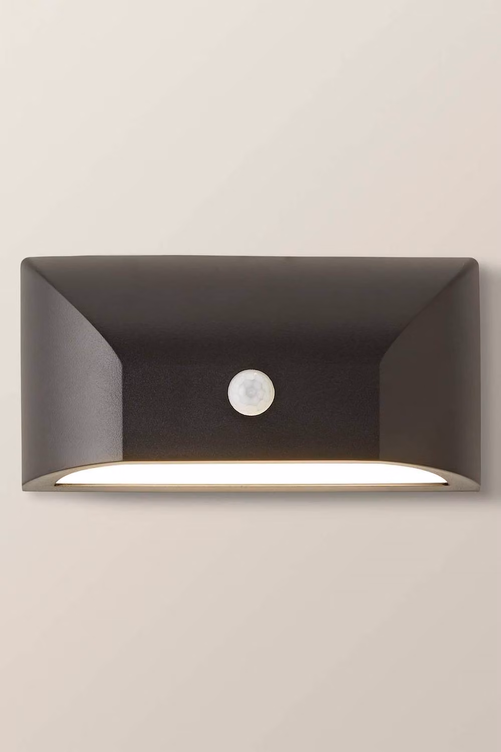 ValueLights Owen Black LED PIR Motion Sensor IP65 Outdoor Wall Downlight – 2