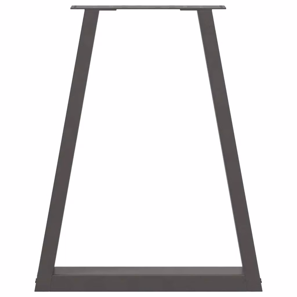 Berkfield Home V-Shape Coffee Table Legs, 2 Pieces, Anthracite Black Steel, H: 72-73 cm x W: 60 cm – 4