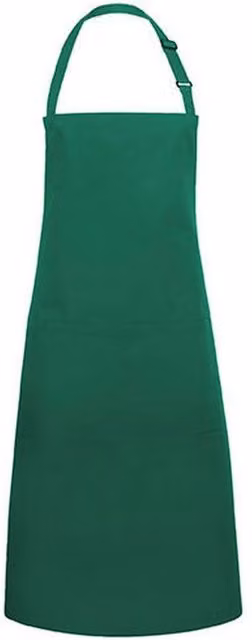 Karlowsky Basic Pocket Buckle Bib Apron in Green – 1
