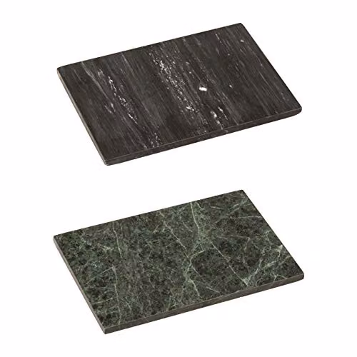 Orsina Black Marble Small Rectangular Chopping and Serving Board – 2
