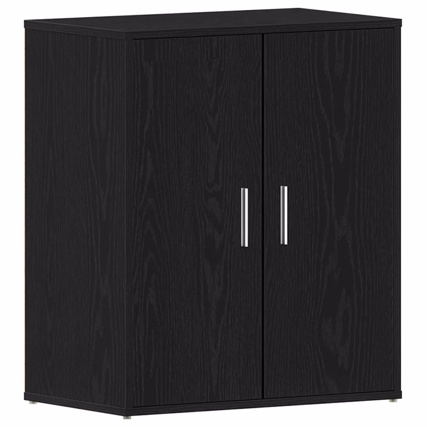 Berkfield Home Black Oak Shoe Cabinet, W/D/H: 60 x 35 x 70 cm – 2