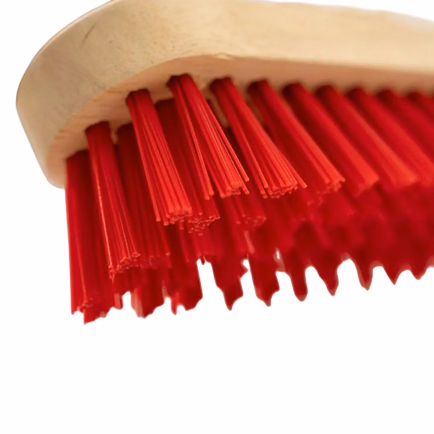 Universal Textiles Red PVC 9 Deck Scrubber Head with Threaded Hole – 2