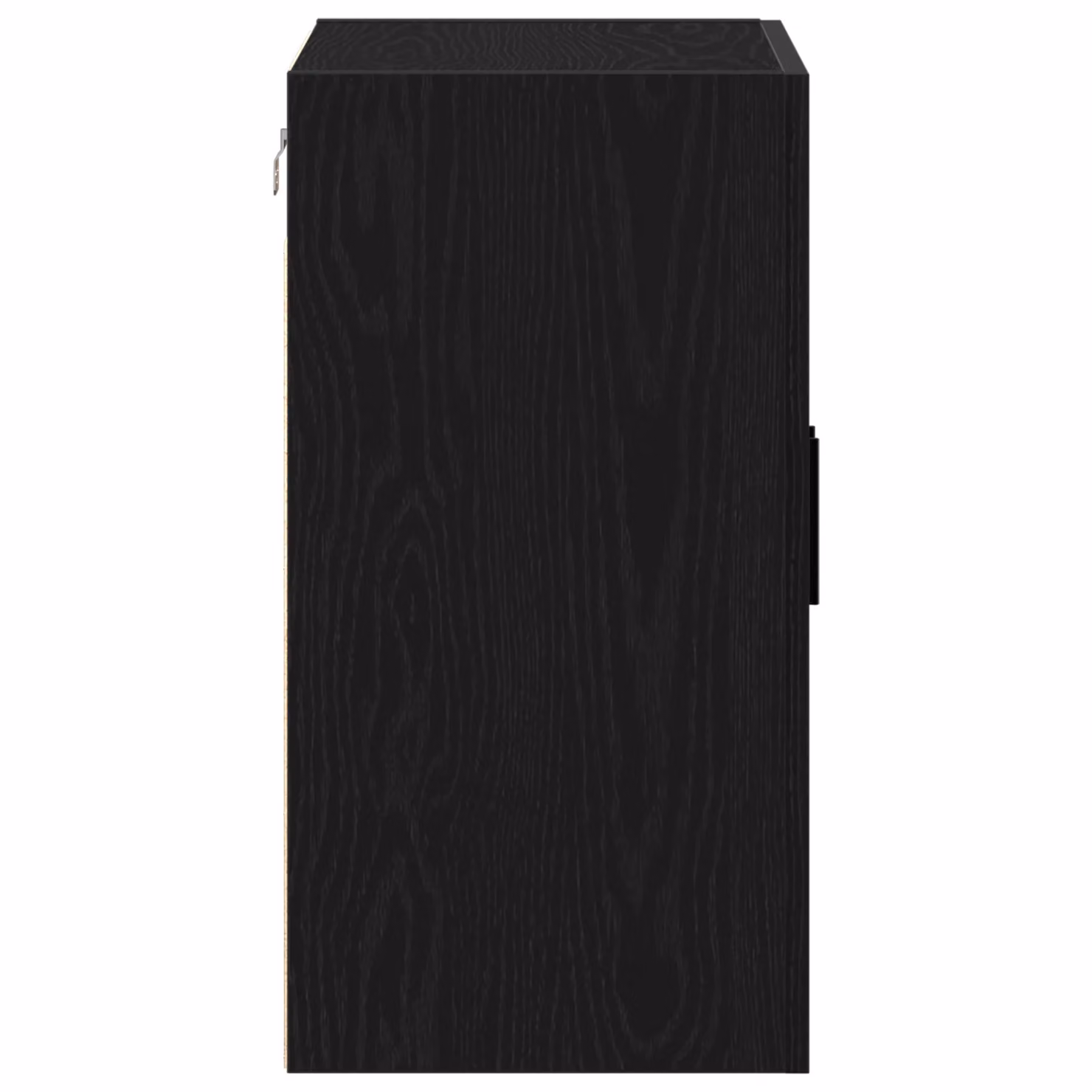 Berkfield Home Black Oak Wall Cabinet with Hinged Doors and Internal Shelves, W/D/H: 60 x 31 x 60 cm – 5