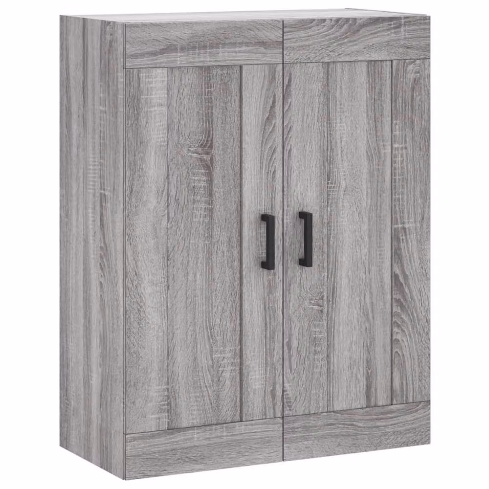 Berkfield Home Wall Mounted Cabinet in Grey Sonoma, W/D/H: 69.5 x 34 x 90 cm – 2