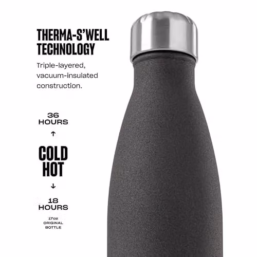 S'well Insulated Stainless Steel Water Bottle, Multicolour, 500ml – 2
