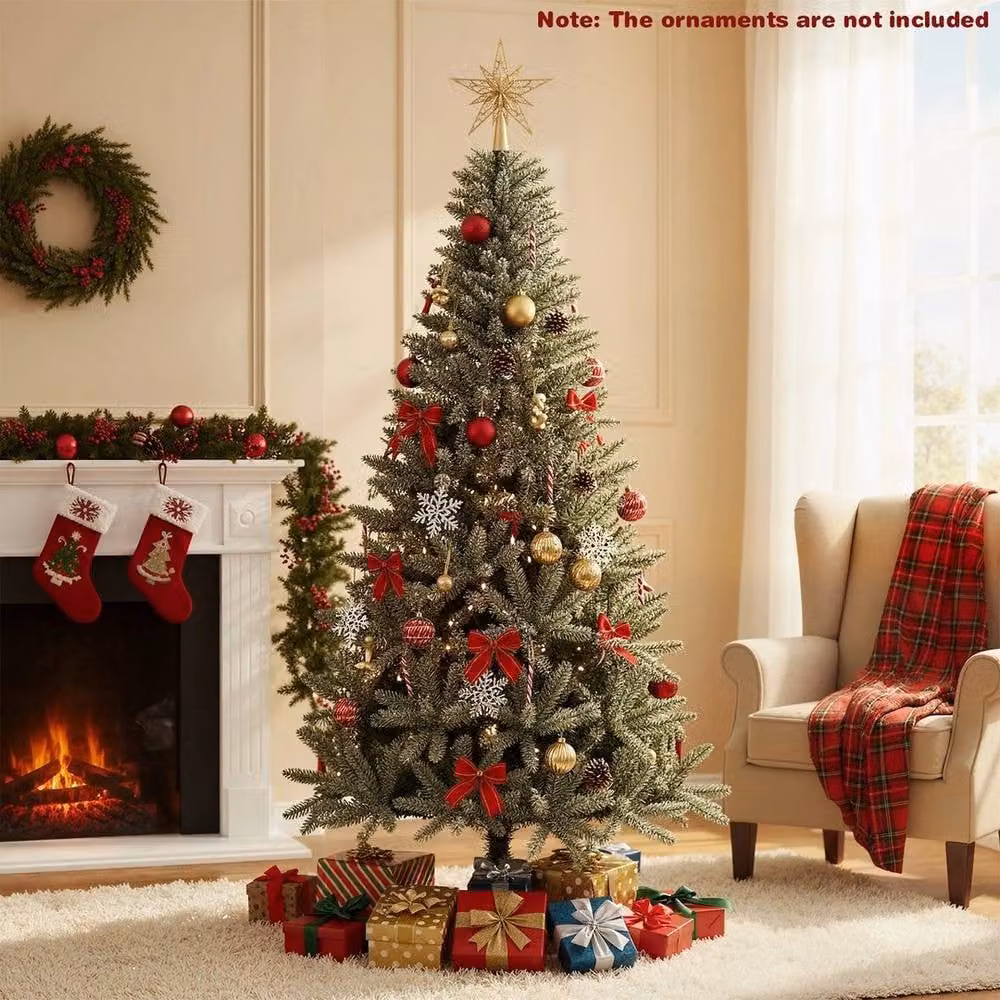 Kelvenix 180 cm Glow-in-the-dark Artificial Christmas Tree in Green – 2