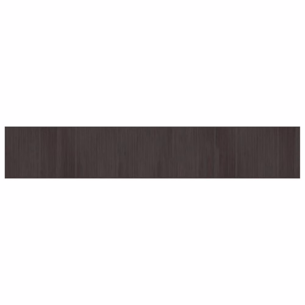 Berkfield Home Rectangular Bamboo Rug in Dark Brown, W: 70 cm, L: 400 cm – 3