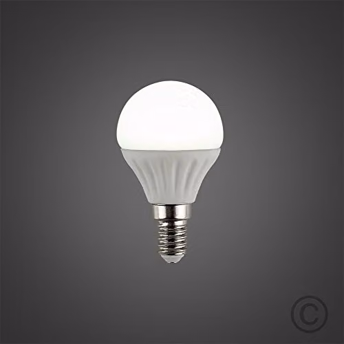 MiniSun Pack of 6 4W LED E14 Golfball Energy Saving Light Bulbs, 6500K Cool White – 2
