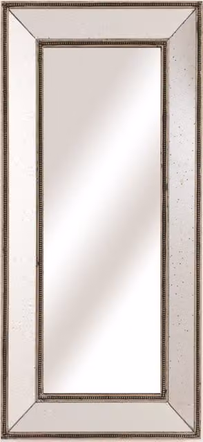 KDMK Vintage Inspired Augustus Rectangular Wall Mirror in Bronze and Gold