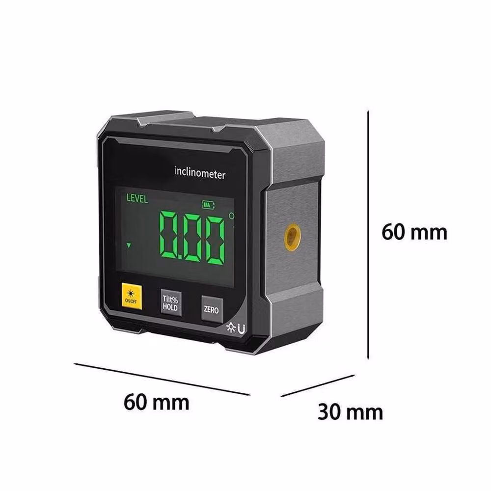 SPETLEK Magnetic Digital Angle Gauge Finder, Black – 3