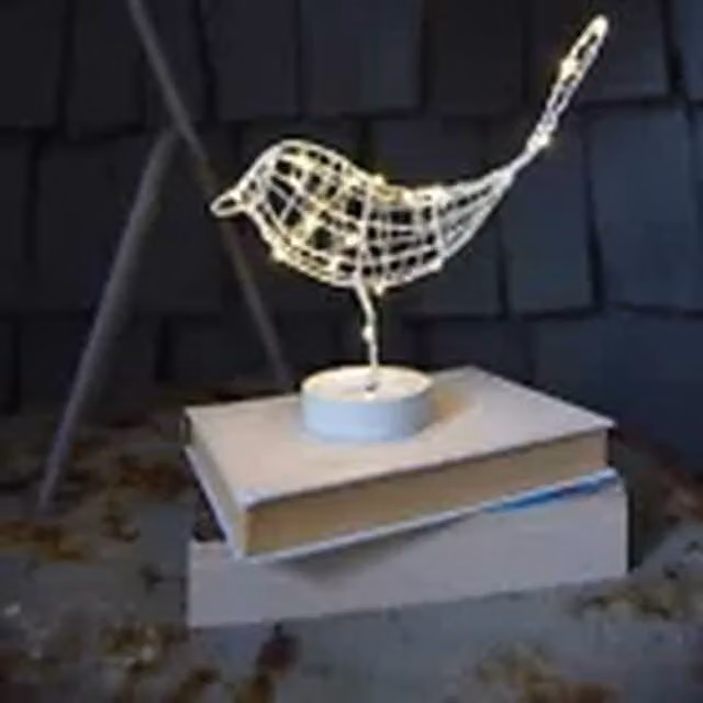 Kelvenix Robin Battery Operated Table Light in White