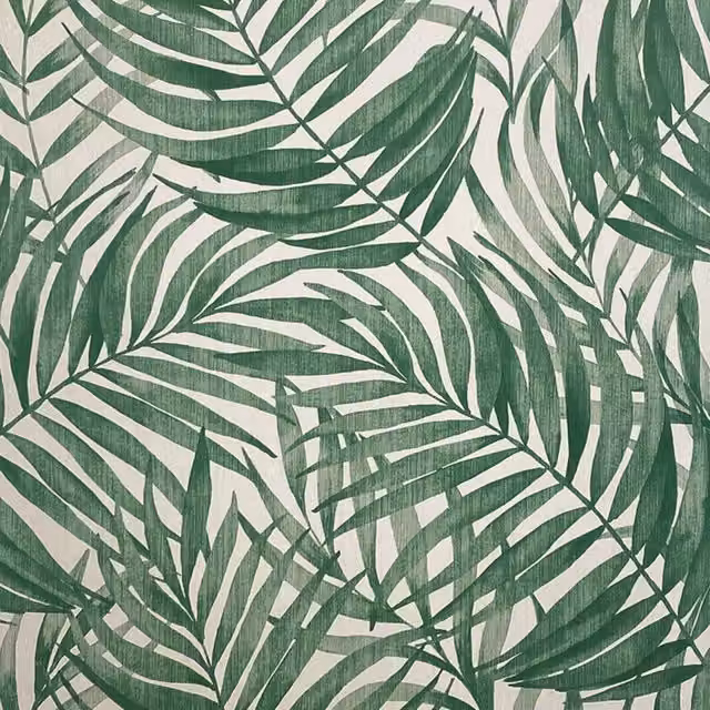 Erfurt Botanical Nature Floral Modern Washable Wallpaper in Green and Grey