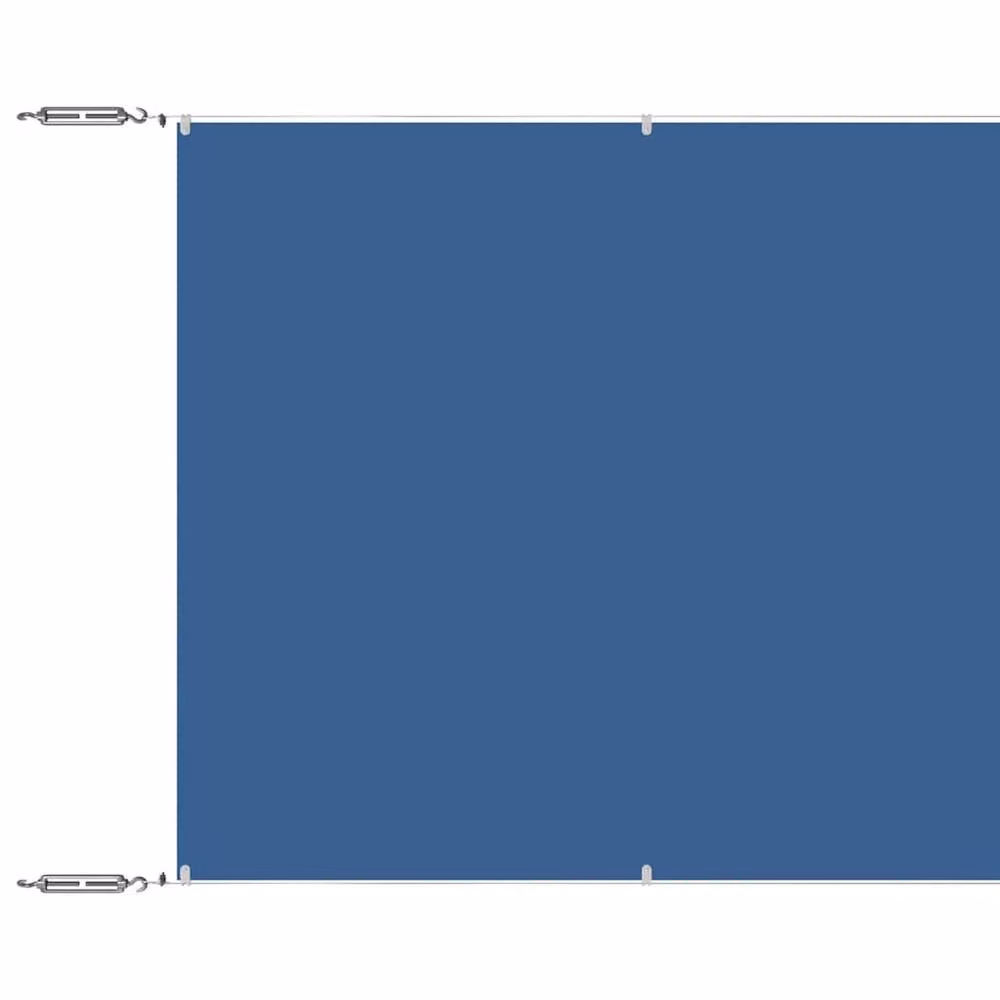Berkfield Home Vertical Awning in Blue, W: 60 cm, H: 1000 cm, Oxford Polyester Fabric – 3