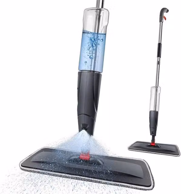 Nordara Grey Microfibre Spray Mop for Ceramic Floors, 700ml