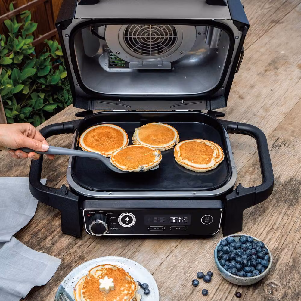 Ninja Woodfire Electric BBQ Grill Flat Plate XSKGRIDPLTEUK in Black – 5