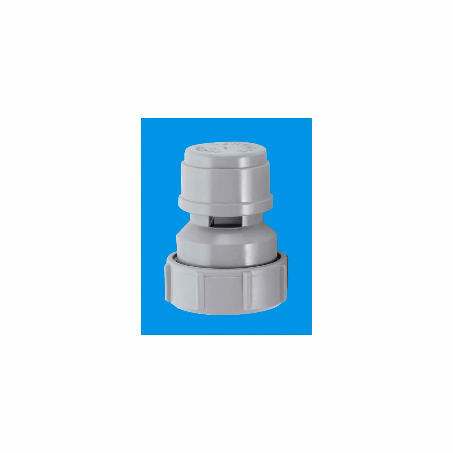 McAlpine VP15M Ventapipe 15 Air Admittance Valve with 1.25 inch Universal Outlet, Grey – 2