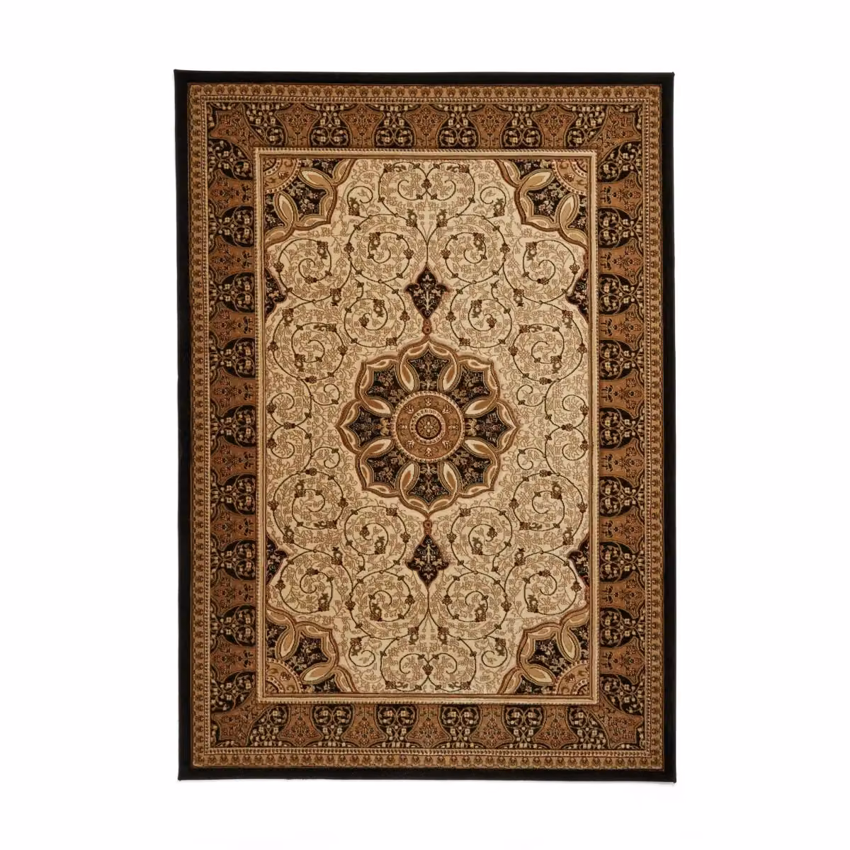 The Rug Shop UK Traditional Floral Area Rug in Beige, W: 200 cm, D: 290 cm – 7