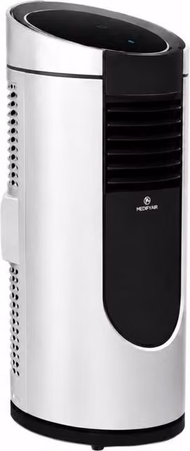 Dyzi 4-in-1 Portable Air Conditioner and Heater, 9000 BTU Monobloc with Remote Control, White